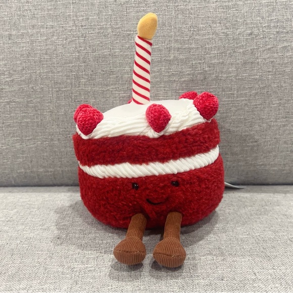 Jellycat Amuseables Cheri Cake Brand New with Tags (BNWT) - Picture 1 of 5